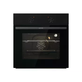 Gorenje orkaitė BO6615E01B | 60 L | elektrinė | EnamelClean | Push-pull mygtukai | juoda