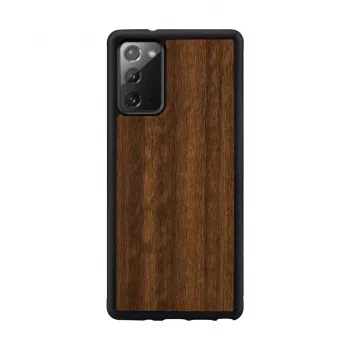 Dėklas Samsung Galaxy Note20 (N980, N981) juoda koala, natūrali mediena ir polikarbonatas, man and wood