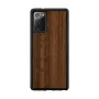 Dėklas Samsung Galaxy Note20 (N980, N981) juoda koala, natūrali mediena ir polikarbonatas, man and wood