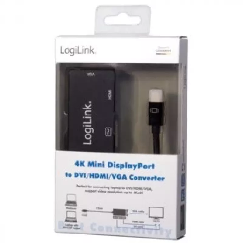 Lyties keitiklis Mini DisplayPort į DisplayPort LogiLink CV0110