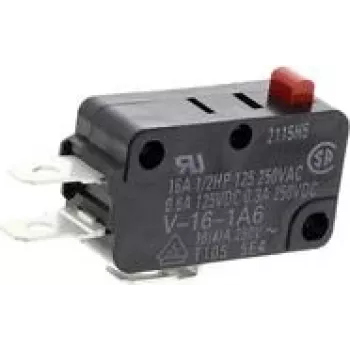 Omron V-16-1A6 mikrojungiklis 250 V/DC 16 A 1 x įjung/(įjung) 1 vnt. Maišelis