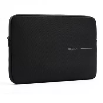 Apsauginis dėklas nešiojamam kompiuteriui XDDESIGN P706.201 – 14 colių (35,6 cm), juodas, su užtrauktuku