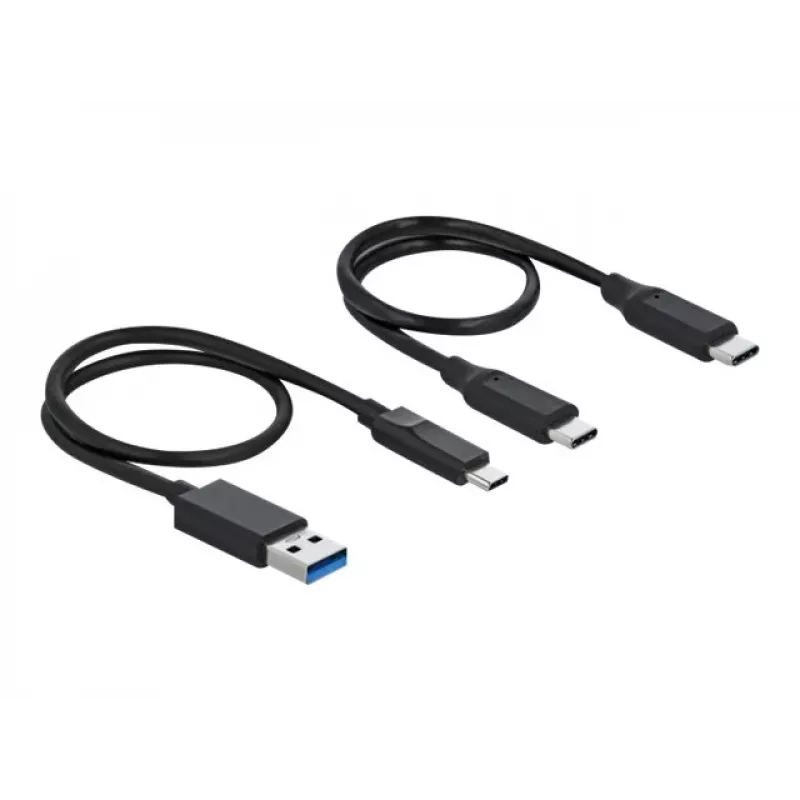 Card Reader DeLOCK USB Type-C, skirtas CFast SD ir USB Hub