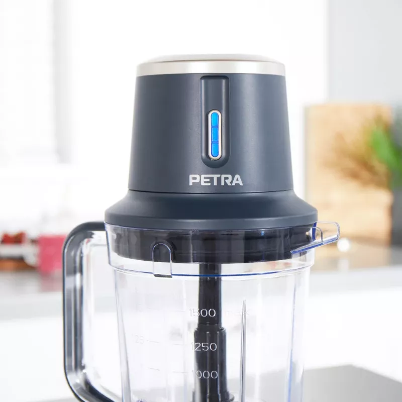 Belaidis trintuvas Petra PT5393BGRYVDE, 1,5 l, nerūdijančio plieno peiliai