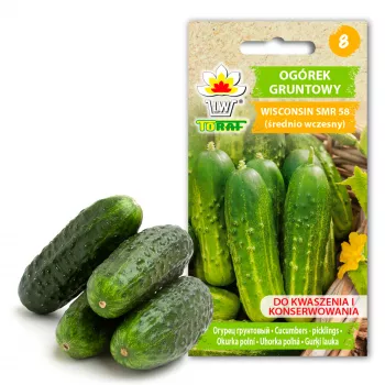 Agurkų sėklos 'Wisconsin Cucumber SMR 58 Toraf', 5g pakuotė