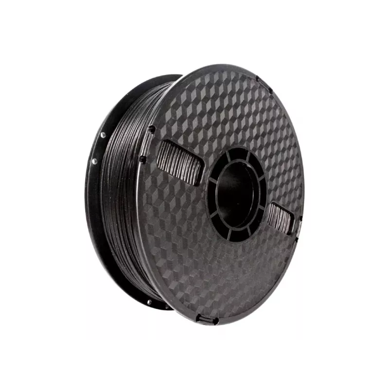 Flashforge PLA filament „Three galaxy“ 1,75 mm 1 kg juodas 3DP-PLA-MX3-01-GBK