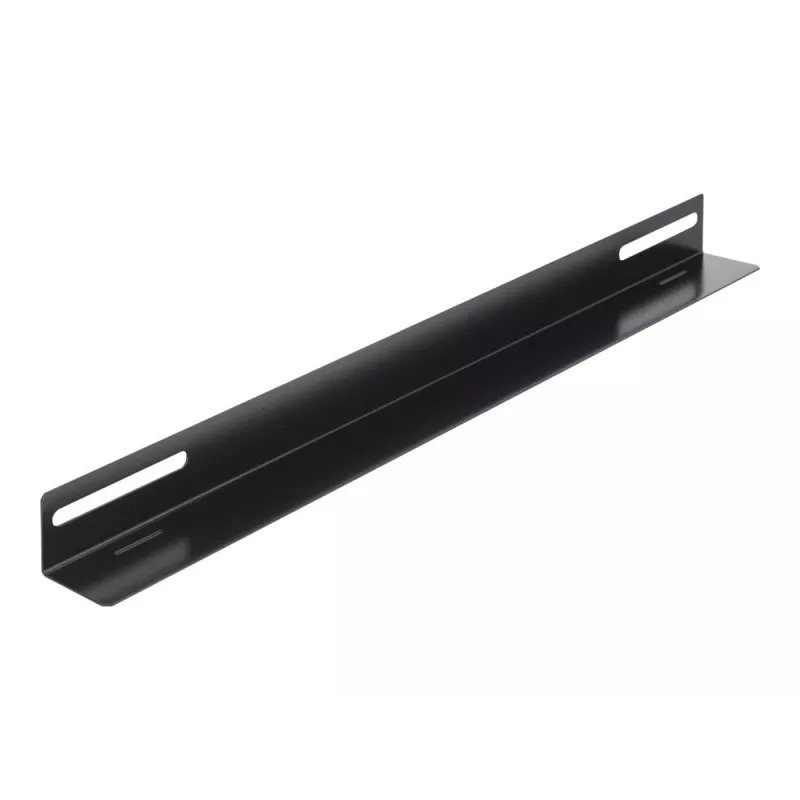 Montavimo kronšteinai DeLOCK 19 colių 450x40 mm 2 vnt. Juodi Metaliniai