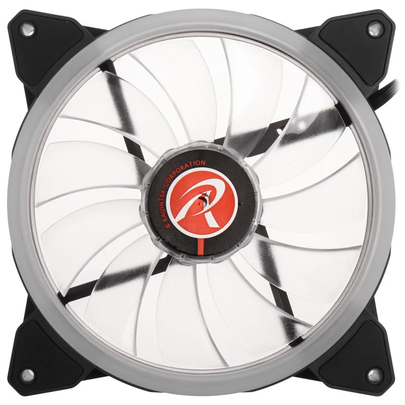RAIJINTEK IRIS 14 Rainbow RGB LED ventiliatorių rinkinys 140 mm, 2 vnt. su valdikliu