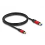 USB kabelis DeLOCK 80617 1m USB Type-A į Type-C 10 Gbps