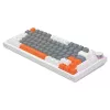 Savio ASTRAL WHITE JADE 3 COLOURS klaviatūra, žaidimų, USB, QWERTY US International