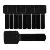 LABEL THE CABLE PRO Sieninis Velcro laikiklis laidams, 50 vnt. - juoda