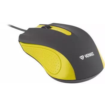 Yenkee YMS 1015YW SUVA USB laidinė pelė, 3 mygtukai, guminis paviršius
