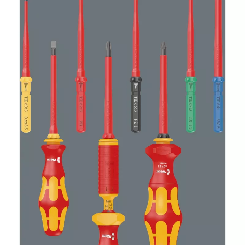 Wera Kraftform Kompakt VDE 16 Torque extra slim atsuktuvų rinkinys (05006609001)