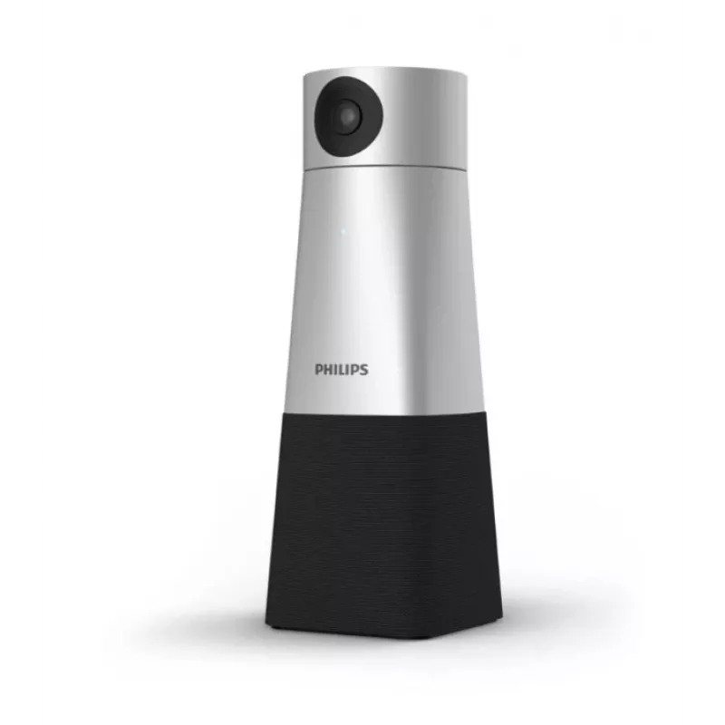 Vaizdo konferencijų kamera Philips PSE0550, 4K Ultra HD, 30 fps, CMOS, juoda/sidabrinė