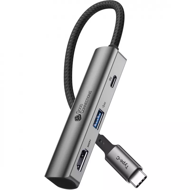 USB Type-C Hub Alcasa HUB-C002A 5000 Mbit/s HDMI USB 3.0