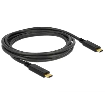 USB laidas DeLOCK 83668 USB 3.2 Gen 1 2m USB C juodas