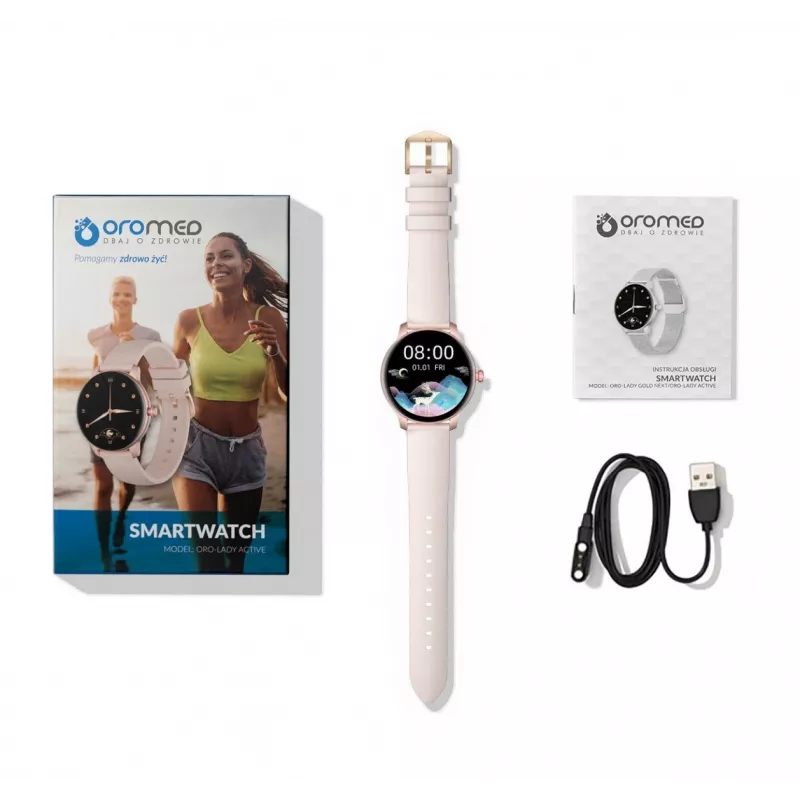 Oro-Med ORO LADY ACTIVE išmanusis laikrodukas