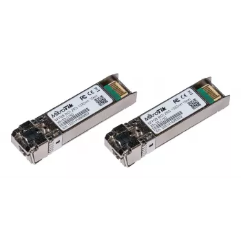 MikroTik SFP+ 10G/25G dvikryptis SFP modulis, viena LC jungtis, 15 km