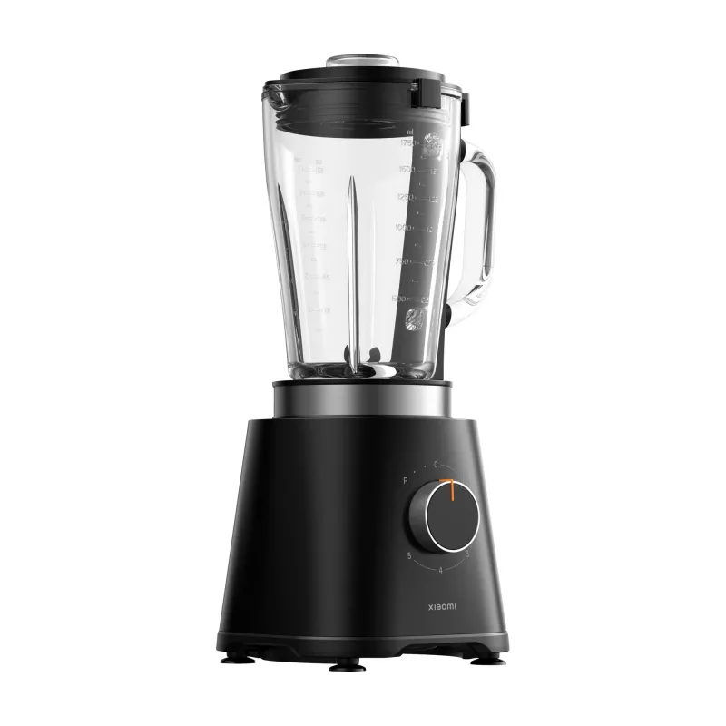 Maišytuvas Xiaomi BHR8936EU — 600 W, 1,75 L, 5 greičių, rotacinis valdymas, nerūdijančio plieno peiliai, juodas