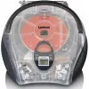 Nešiojamas radijo CD grotuvas Lenco SCD-24TR – FM, 4W, LCD, teleskopinė antena, AC/DC, 6×C baterijos