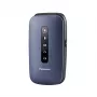 Panasonic KX-TU550 EXC mobilusis telefonas senjorams, 4G, 2,8 colio, atverčiamas, 1,2 MP, Bluetooth, 1400 mAh, mėlynas
