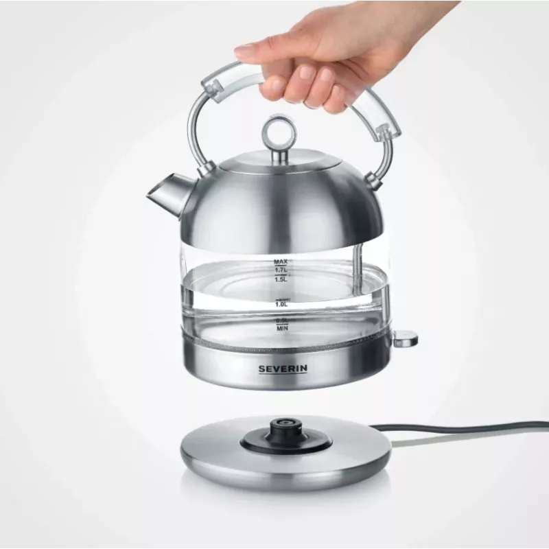 Elektrinis virdulys Severin 1.7 L 2400 W nerūdijantis plienas