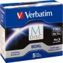 Verbatim BDXL 100GB 4X 5 vnt. M-Disc archyviniai diskai