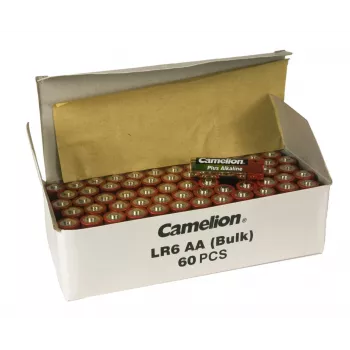 Camelion AA/LR6 Plus Alkaline baterijos 60 vnt.