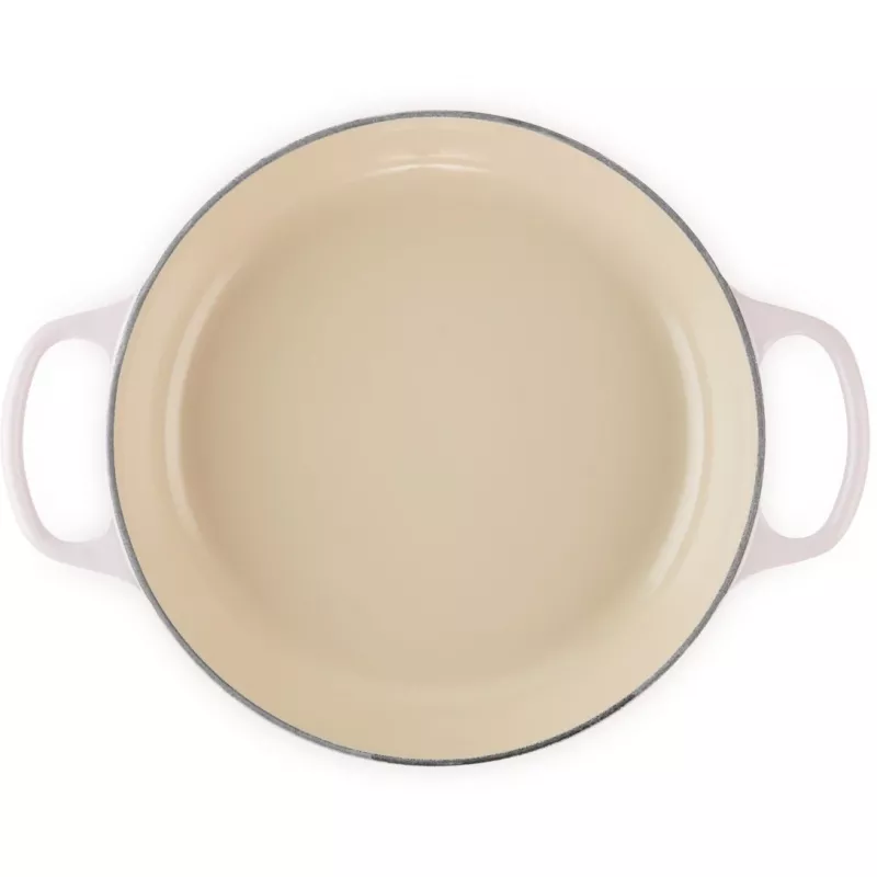 Le Creuset Signature 26 cm Gourmet Profesionalus Puodas Rožinis