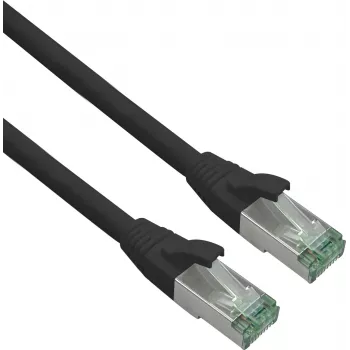 Tinklo kabelis Helos Patch-Kabel 363732 RJ-45 M į RJ-45 M Cat5e 1,5m Juodas