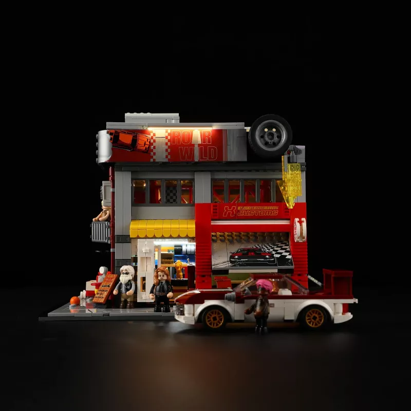 Statybinis žaislas Street MOD Garage