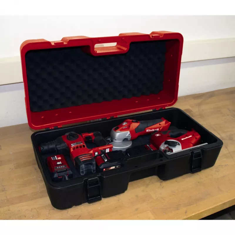 E-Box L70/35, įrankių dėžė Raudona/Juoda