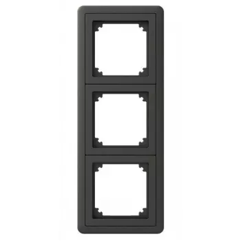 Schneider Electric Exxact 3 rėmelis 3-iems moduliams su nuotoliniu adapteriu 7 angos antracitas