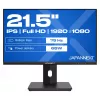 Japannext JN-I215FLFHSP-C65W 21.5 col. Full HD LED monitor