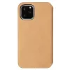 Dėklas-piniginė Krusell Sunne, Apple iPhone 11 Pro Max, vintage nude, odinis, su kortelių kišenėmis