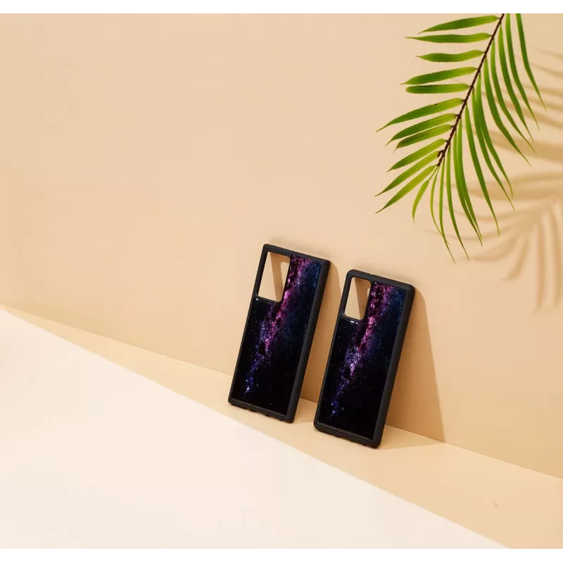 Apsauginis dėklas iKins Samsung Galaxy Note 20 — Milky Way Black