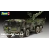 Plastikinis modelio rinkinys REVELL Man 10T Milgl 8x8 sunkvežimis 1/35 mastelis