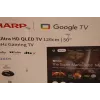 Sharp QLED 50HR7265E 50 colių 4K Ultra HD Smart Google TV 144Hz, Dolby Vision, Dolby Atmos, Centrinis stovas, Juoda