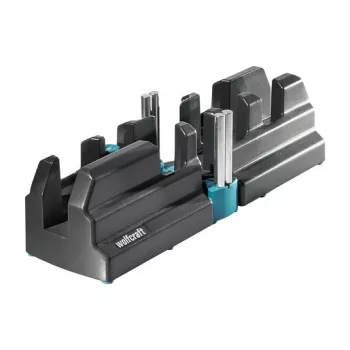 Nuolaidų ir kampų pjovimo šablonas Wolfcraft 6948200 – kampų matuoklis, 85–180° matavimas, lentoms iki 3 cm, juodas
