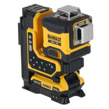 Dewalt 18V XR 3x360 žalias lazeris su nuotolinio valdymo pultu (1037149)