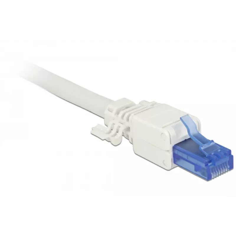RJ-45 jungtis Cat.6A DeLOCK 86417 mėlyna balta