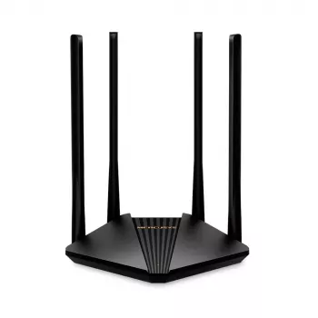 Mercusys MR30G belaidis maršrutizatorius Gigabit Ethernet dviejų juostų (2,4 GHz / 5 GHz) Juodas