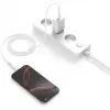 USB-C laidas 4smarts 541452 1,5 m USB-C baltas 0,48 Gbit/s