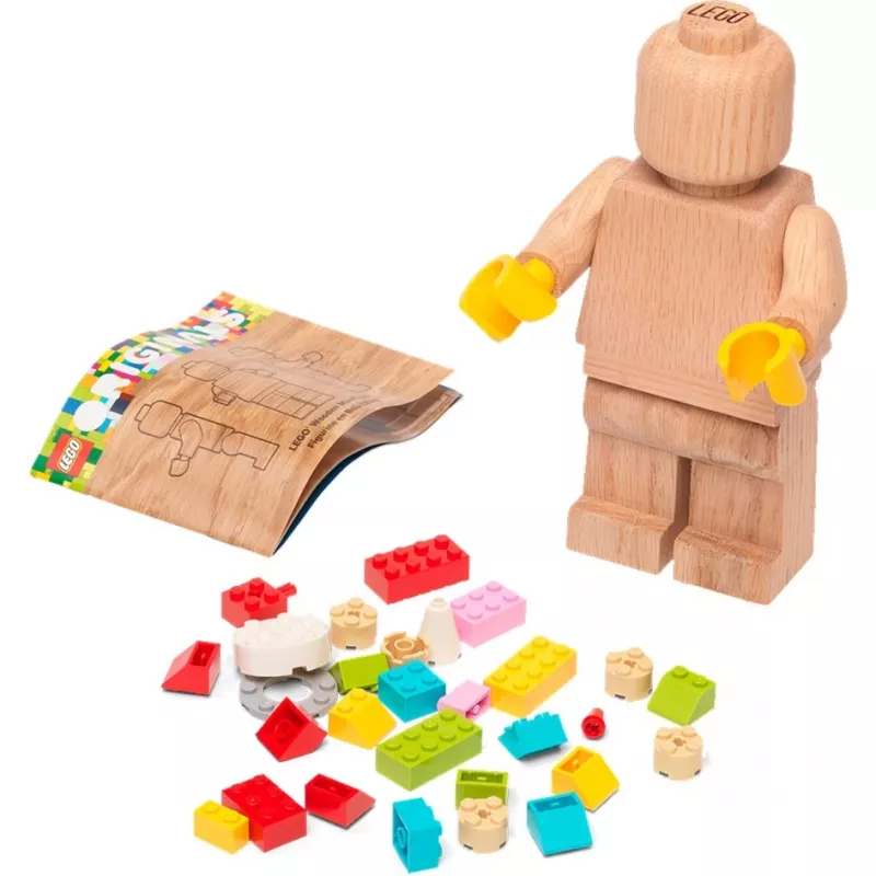 LEGO medinė minifigūrėlė, dekoracija