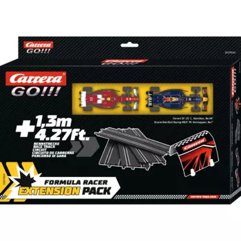 CARRERA GO!!! Formula Racer trasos plėtinys – papildomas takų rinkinys GO!!! išdėstymui plėsti