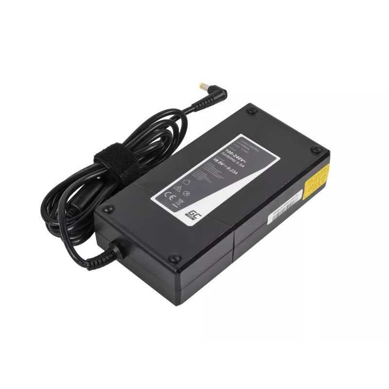 Maitinimo adapteris Green Cell AD139P 90W universalus nešiojamam kompiuteriui 19,5V 9,23A 5,5×1,7mm Juodas