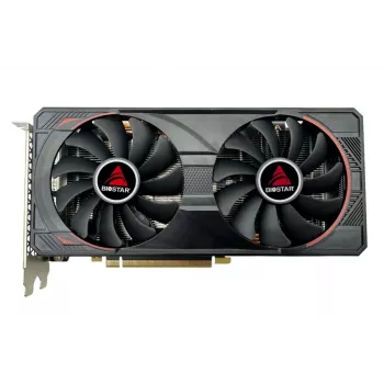 Vaizdo plokštė BIOSTAR GeForce RTX 3060 Ti – 8 GB GDDR6, 256 bitų, PCIe 4.0, 1665 MHz boost, 3×DP/1×HDMI, 2 ventiliatoriai