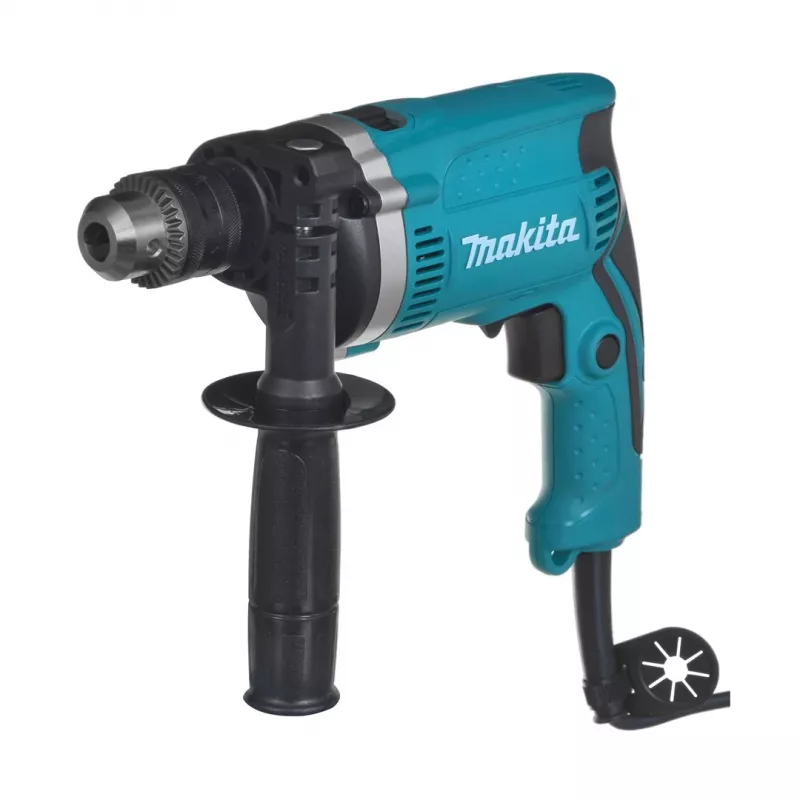 Gręžtuvas Makita HP1630K, 3200 aps./min., juodas/mėlynas, 2,1 kg