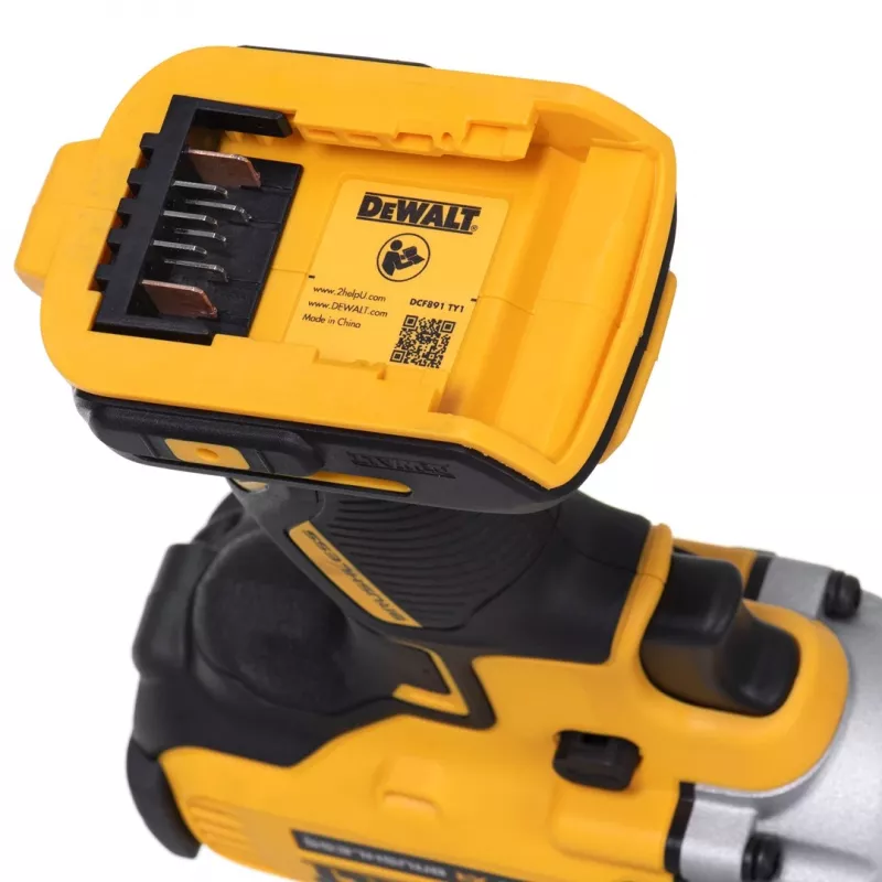 DeWALT DCF891NT-XJ smūginis suktuvas Geltonas