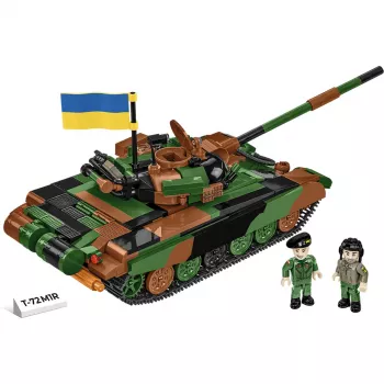 Konstrukcinis rinkinys COBI T-72M1R PL/UA Ginkluotosios pajėgos 724 detalės